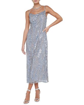 L'agence Lagence Achilles Midi Slip Dress