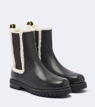Fendi Fendi Commando leather Chelsea boots