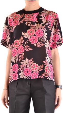 Msgm T-shirt - Dames - T-shirts - Roze - S - Tops