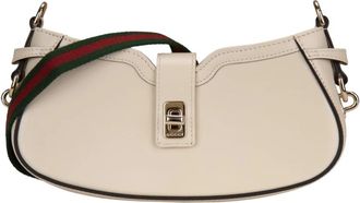 Gucci Shoulder Bags - Dames - Schoudertassen - Beige - ONE Size - Leer - Tassen