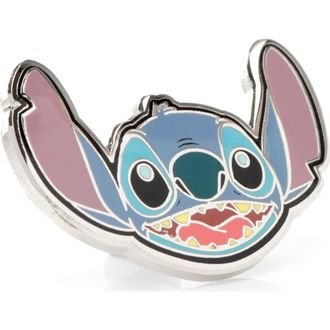 Cufflinks Inc. Stitch Happy Face Lapel Pin in Silver at Nordstrom