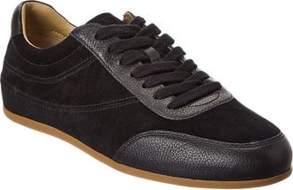 Vince Jet Trainer Leather & Suede Sneaker