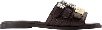 Ganni Dames, Schoenen, Bruin, Maat: 36 EU