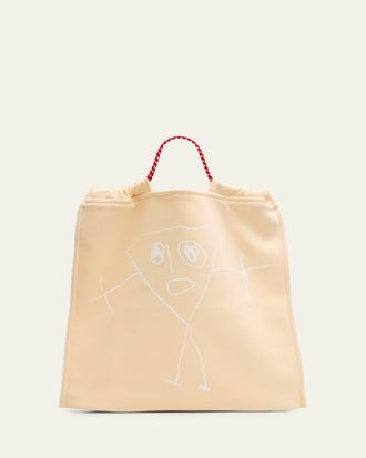 Plan C Pili and Bianca Shopping Tote Bag