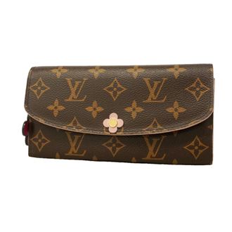 Louis Vuitton Brown Rose Ballerine Long Wallet (Bi-Fold) (Pre-Owned)