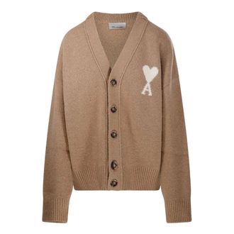 Ami C&aacute;rdigan Ami de Coeur - Knitwear - Hombre - Marr&oacute;n - L
