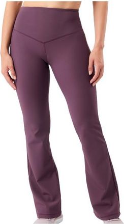 Mandala Flared & Ribbed Pants Trainingshose f&uuml;r Damen | lila