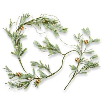 Tag Mistletoe Garland Artificial Holiday Decor for Christmas Green at Nordstrom