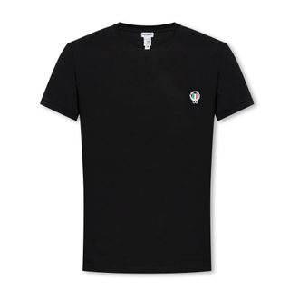 Dolce & Gabbana Branded T-shirt - Heren - Tops - Zwart - Maat: XL Katoen