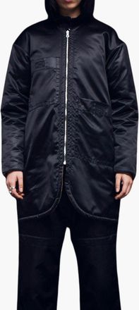 Caalo Reversible Sustainable Down Coat in Black at Nordstrom, Size Medium