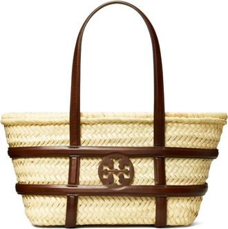 Tory Burch Borsa tote Ella piccola - Toni neutri