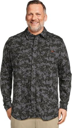Timberland FR Cotton Core Button Front Shirt Mens Clothing Digi Camo 1 : 2XL, Jersey/Cotton
