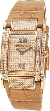 Patek Philippe Pre-owned Patek Philippe Twenty 4 Diamond Diamond Pave 147 diamonds (0.78ct). Dial Ladies Watch 4910R