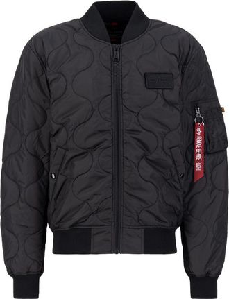 Alpha Industries Alpha Industries Mens MA-1 ALS Bomber Jacket - Black - Size Small