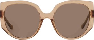 Loewe Brown Cat Eye Ladies Sunglasses LW40072U 45G 57