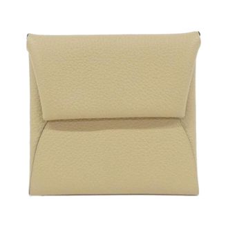 Herm&egrave;s Beige Coin Purse/Coin Case (Pre-Owned)