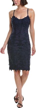 Issue New York Issue New York Floral Embroidered Midi Dress