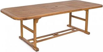 BIZZOTTO Bizzotto - Mesa De Exterior Noemi Extensible De Madera 180 - 240x100x H 74cm