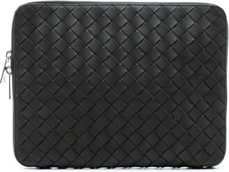 Bottega Veneta Pre-owned Bottega Veneta Leather Intrecciato Hydrology Document Case Pouch Ladies J9UAU0R5VFLTC8JX