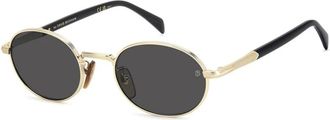 Eyewear by David Beckham DB 1196/S Rhl(Ir) Zonnebril - Heren - Accessoires - Geel - Maat: 52 MM
