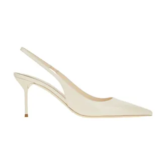 PARIS TEXAS Pumps, female, White, Size: 11 US Lidia Slingback