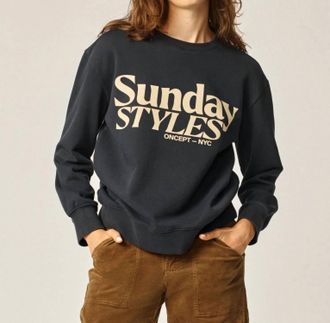 Oncept Sylvie Sweatshirt In Indigo