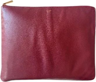 Celine Pre-owned Phoebe Philo Era Pouch - - Pre-owned - Donna - Rosso - ONE SIZE