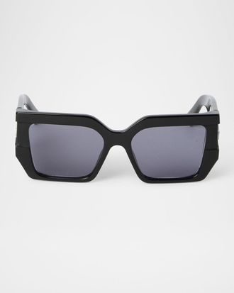 Off-white Men & apos;s Dover Acetate Square Sunglasses