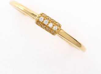 C&A Yellow Gold Yellow Gold (14K) Band Ring (Pre-Owned)