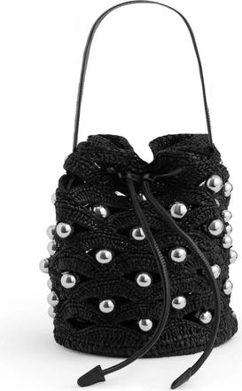 Paco Rabanne Bolso Cubo Peque&ntilde;o - Bags - Mujer - Negro - ONE SIZE