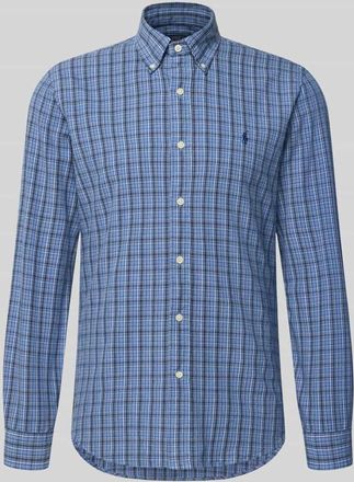 Polo Ralph Lauren Custom Fit Freizeithemd mit Button-Down-Kragen in Marine, Gr&ouml;&szlig;e XXL