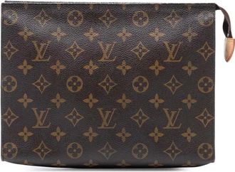 Louis Vuitton Trousse 26 con monogramma 1990-2010 - Marrone