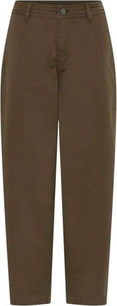 C.Ro Wijde broek - Dames - Broeken - Groen - 2XL - Broeken