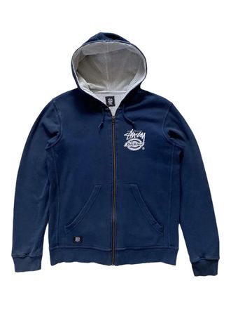 Stüssy x Dickies zip-up hoodie - Blu