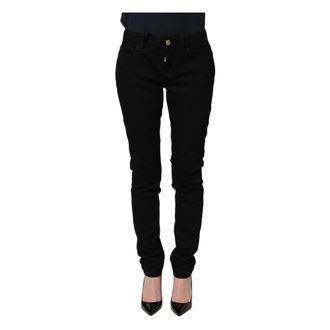 Dolce & Gabbana Dames, Jeans, Zwart, Maat: 2XS Denim