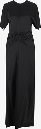 Victoria Beckham Langes schmales Kleid aus Satin Isabella