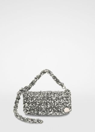 Jil Sander Gray Fibres Clutch Womens Bag