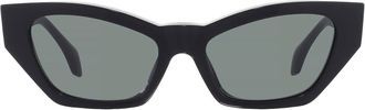 Versace Grey Cat Eye Ladies Sunglasses VE4488U GB1/87 53