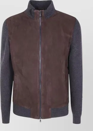 Barba leather jacket