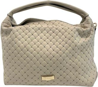 Baldinini Beige Leather Women Womens Handbag