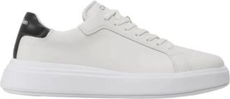 Calvin Klein Moderne Comfort Sneakers - Heren - Sneakers - Wit - 45 EU - Polyester - Schoenen