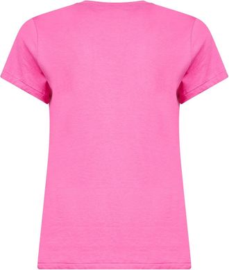 Polo Ralph Lauren Womens Fuchsia Jersey Classic-Fit Crewneck T-Shirt Cotton T-Shirts & Jerseys