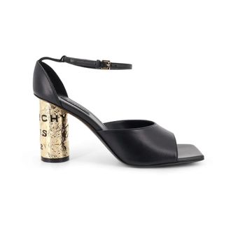 Givenchy High Heel Sandals, female, Black, Size: 7 1/2 US Tape Heel Sandals