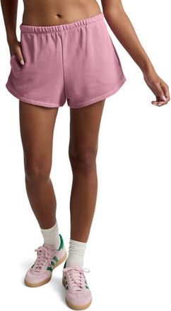 Beyond Yoga Fade Out Sweat Shorts in Washed Rich Raspberry at Nordstrom, Size X-Large