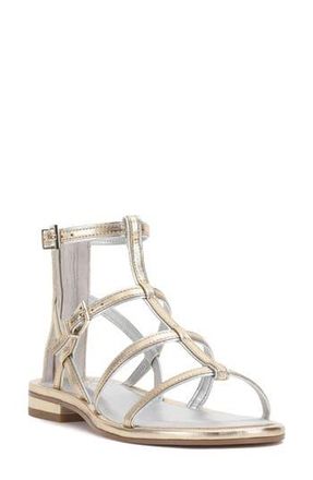 Vince Camuto Luane Strappy Sandal in Egyptian Gold at Nordstrom Rack, Size 6.5