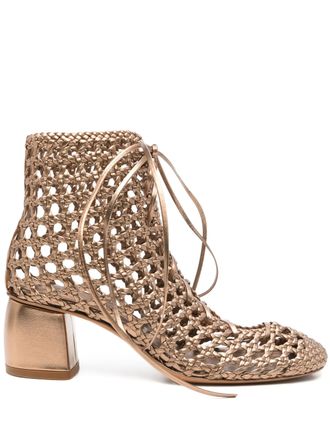 Forte_Forte Il mio stivale Penelope Chic intrecciato a mano