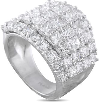 Luxury Bazaar Platinum 4.25ct Diamond Ring MF03-041626