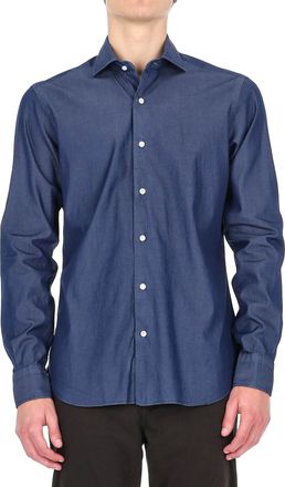 Barba Dandylife Line Tailored Denim Shirt
