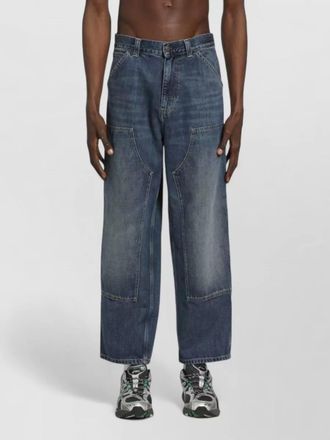 Carhartt Work in Progress cotton trousers double knee wide leg