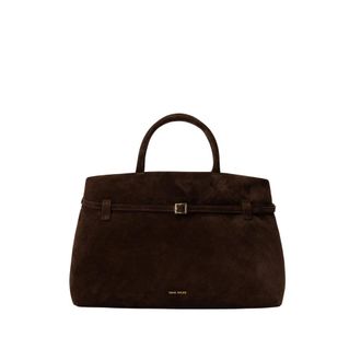Manu Atelier Le Cambon Suede Handbag